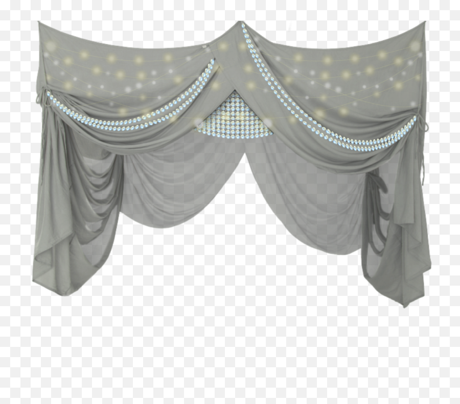 Largest Collection Of Free - Toedit Canopy Stickers Curtain Style Emoji,Emoji Bedroom Curtains