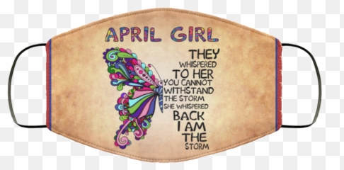 April Girl Face Mask - The Wholesale Tshirts Co Insect Emoji,Girls Emoji Tshirts