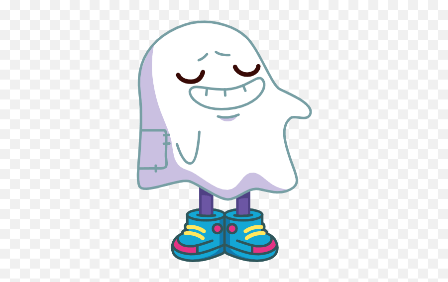 Vk Sticker 21 From Collection Martin The Ghost Download For - Fictional Character Emoji,Ghost Emoji Sticker