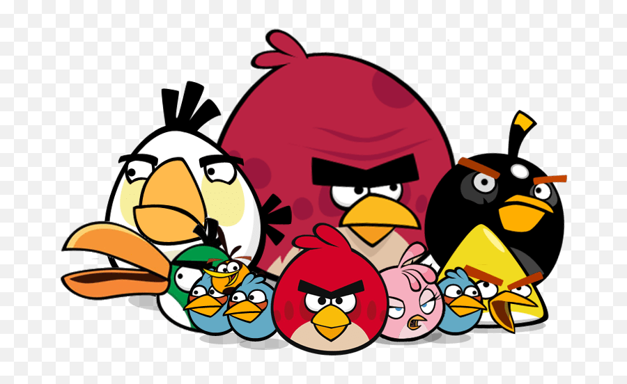 Angry Birds Png - Angry Bird Game Characters Emoji,Angry Bird Emoji