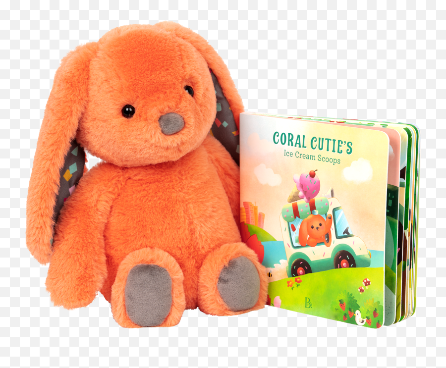 B - Coral Cuties Emoji,Emotions Stuffed Animal 1983