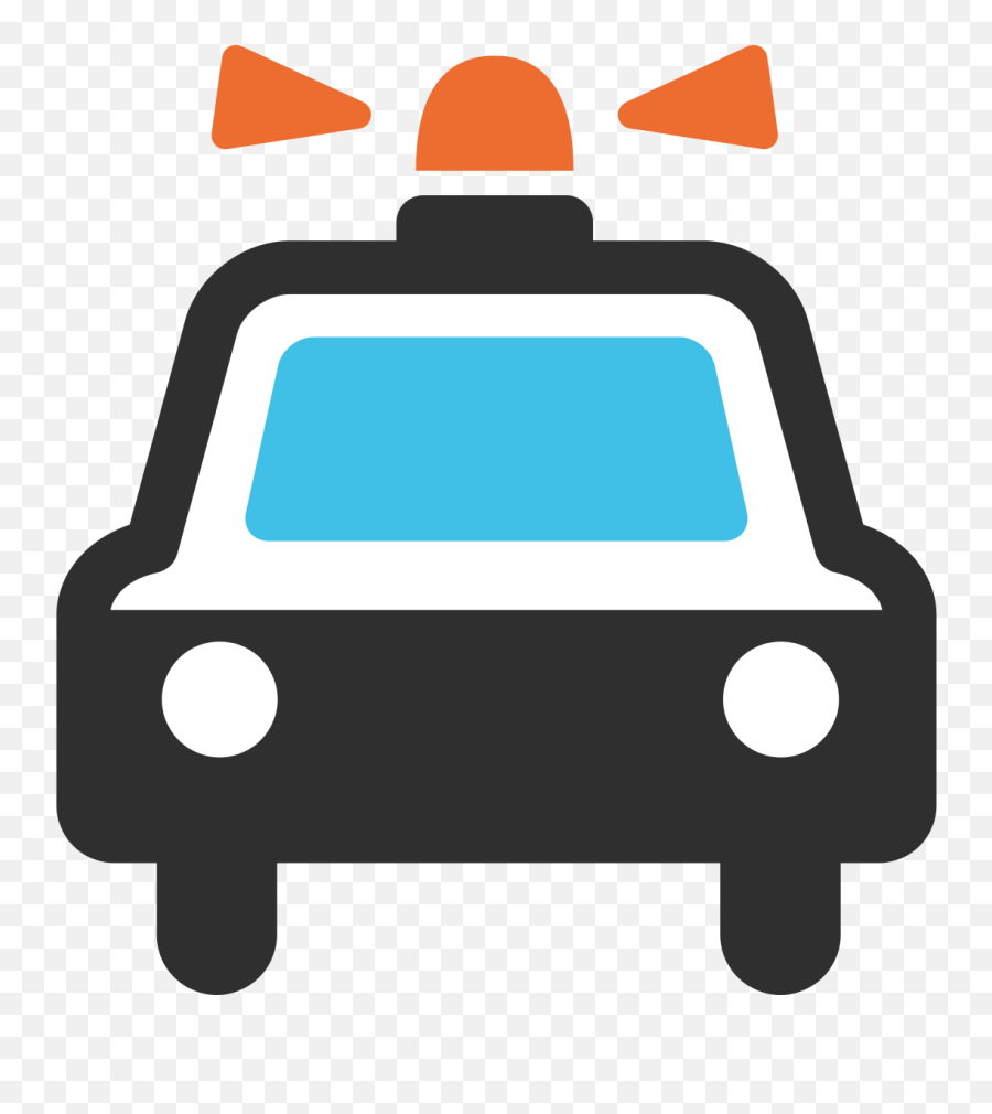 Oncoming Police Car Id 7686 Emojicouk - Meaning,Police Emoji