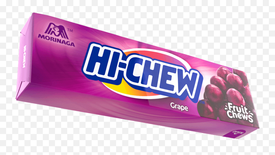 Grape Hi - Chew Stick Chewy Candy Hi Chew Chewy Fitness Nutrition Emoji,Todd Parr Emotions Cards