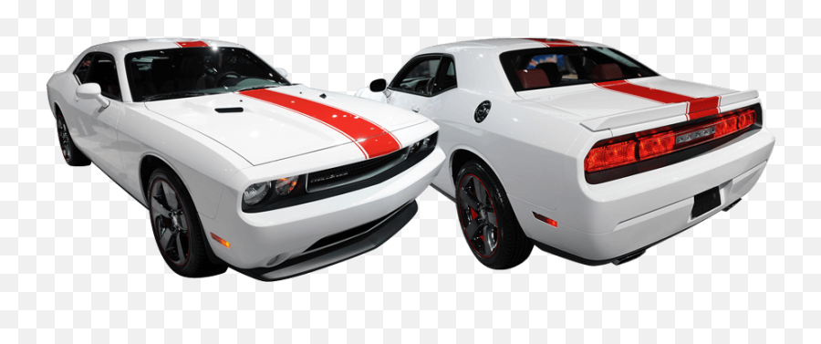2008 - Dodge Challenger 2009 White And Red Emoji,Challenger Is Good Emotion Challenger New Generation