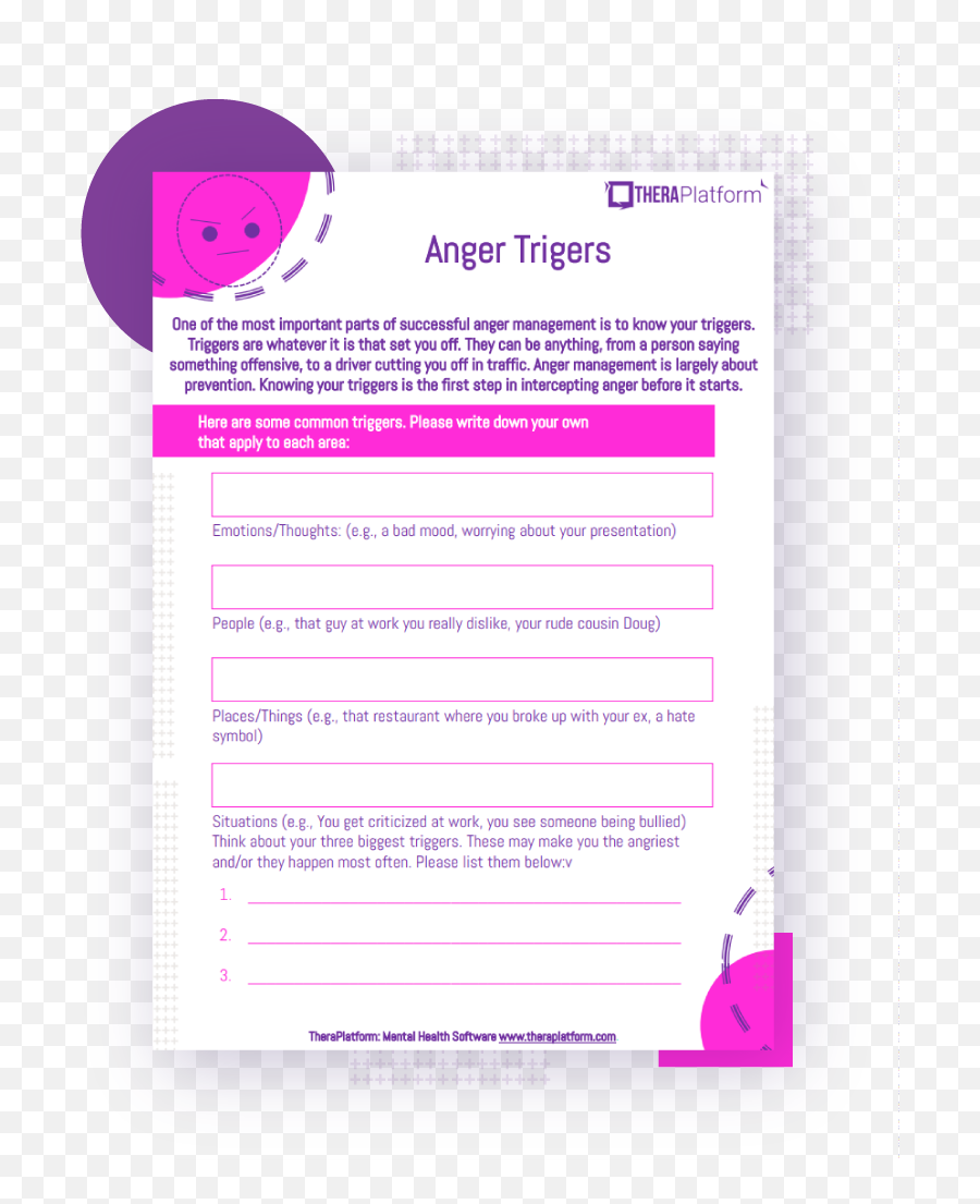 Therapy Worksheets Tools E - Books Videos And Handouts For Dot Emoji,Negative Emotions List