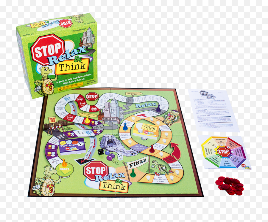 Stop Relax U0026 Think Board Game - Stop Relax And Think Board Game Emoji,Expressing Emotions Activities For Adults