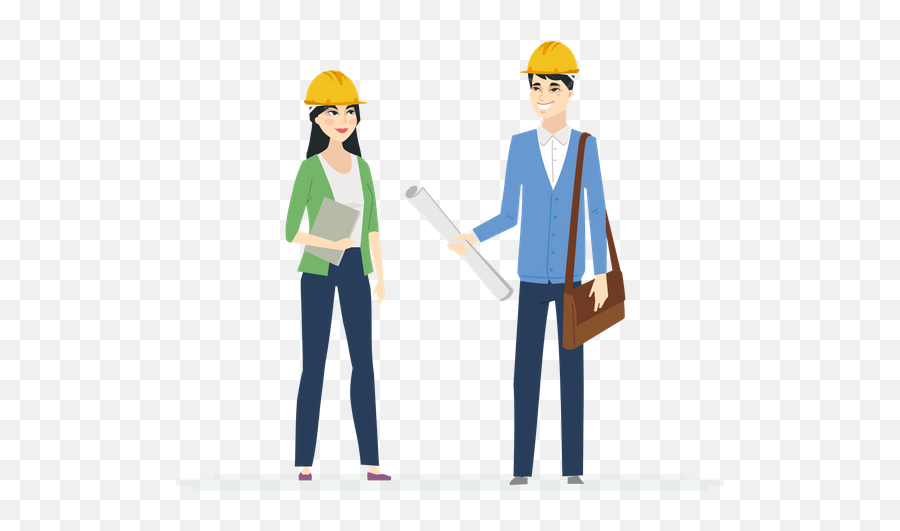Top 10 Construction Illustrations - Constructions People Cartoon Female Emoji,Construction Worker Scenes And Emotions
