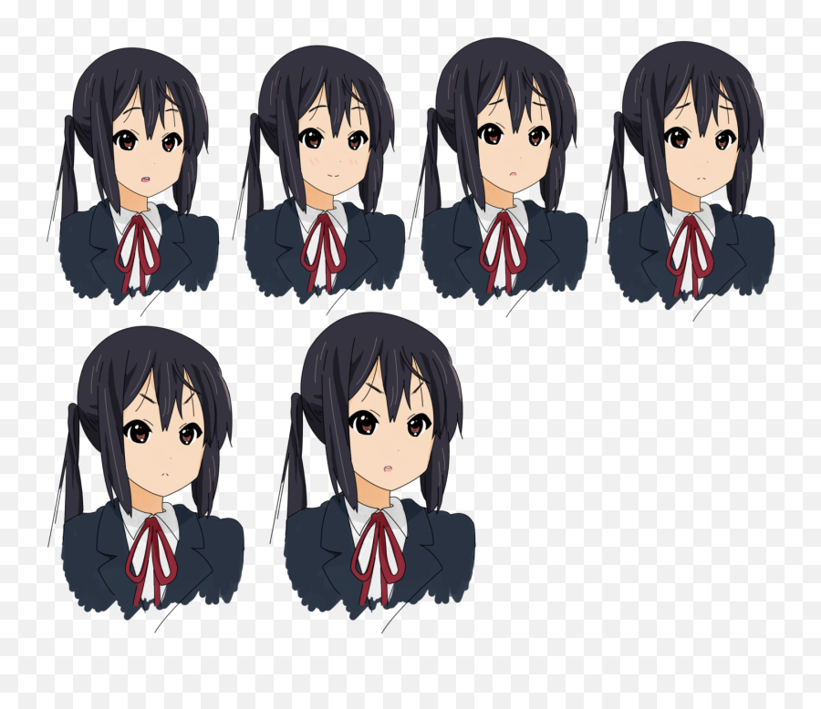 K On Azusa Sprites Emoji,Rpg Maker Mv Actor Face Emotions