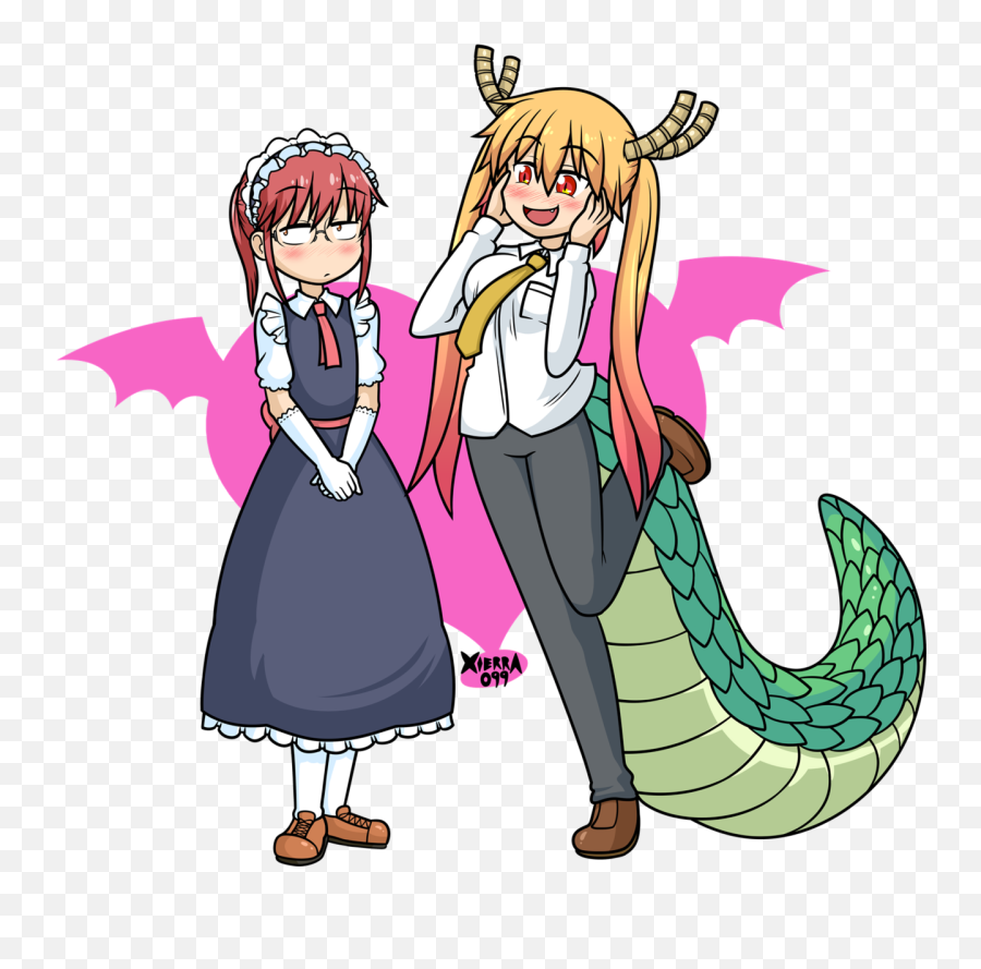 Miss kobayashi s dragon maid манга фото 29