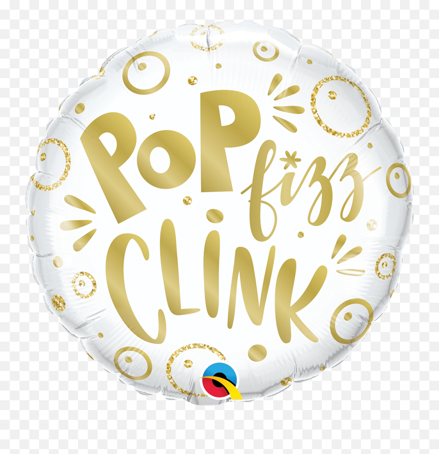 Pop Fizz Clink 18u2033 Balloon - Dot Emoji,Beer Clinking Emoji