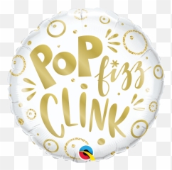Pop Fizz Clink 18u2033 Balloon - Dot Emoji,Beer Clinking Emoji