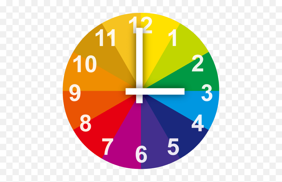 Lucky Clock With Second 3132 Apk Download By - Colorful Clock Png Emoji,Facebook Emoticons Clock