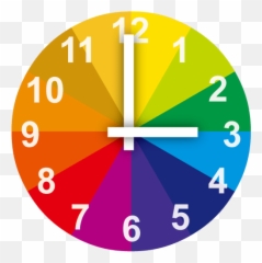 Lucky Clock With Second 3132 Apk Download By - Colorful Clock Png Emoji,Facebook Emoticons Clock