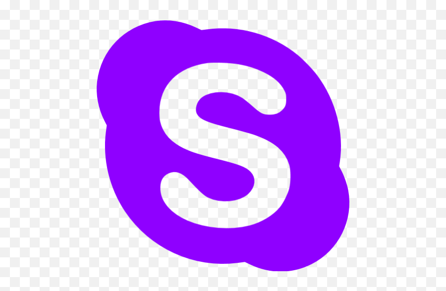 Violet Skype Icon - Free Violet Site Logo Icons De Young Museum Emoji,Hang 5 Skype Emoticon