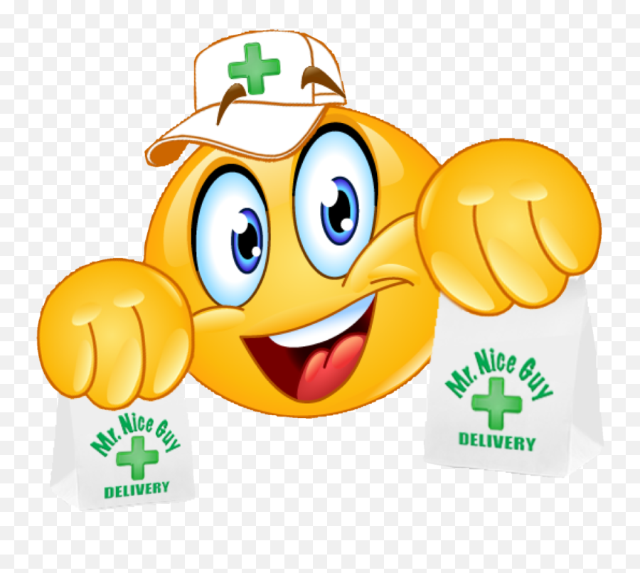 Mr Delivery Medical Marijuana - Emoticon Happy Png Emoji,Medical Emoji