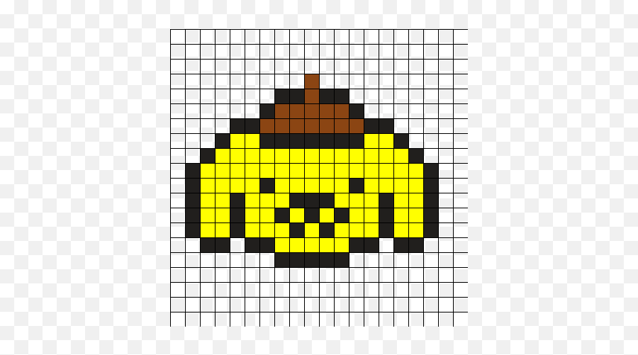 Vote To Approve Patterns - Perler Bead Tennis Ball Emoji,Gold Ingot Emoji