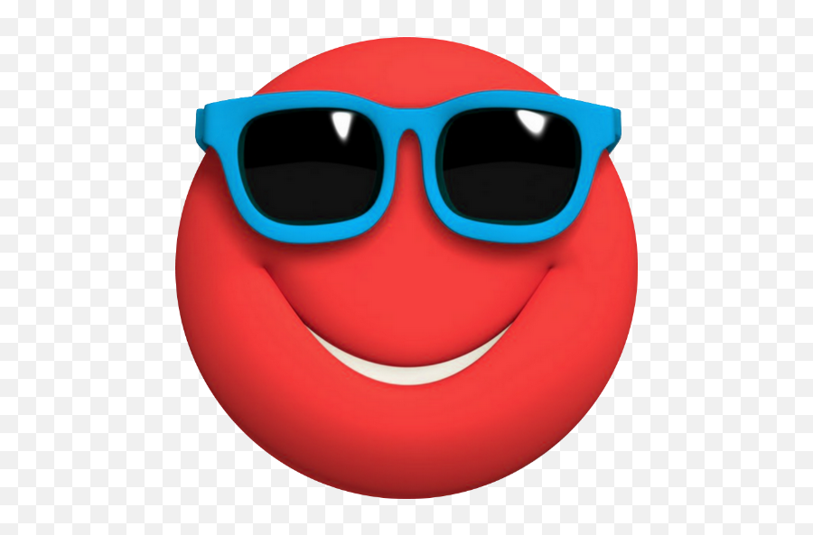 Emoji Images Whatsapp Dp Images - Cartoon Red Smiley Face,Goggles Emoticon For Red Faced