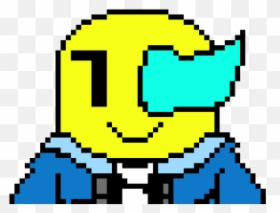 Pixel Art Gallery - Sans Head Emoji,Cavegame.io Chat Emojis