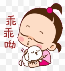 Sticker Maker - Cute Baby Girl Cartoon Gif Emoji,Kakaotalk Emoticon To Gif