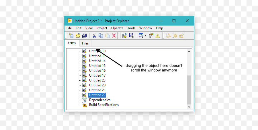 Did Someone Break The Project Explorer - Labview General Lava Emoji,Window Emoji Text