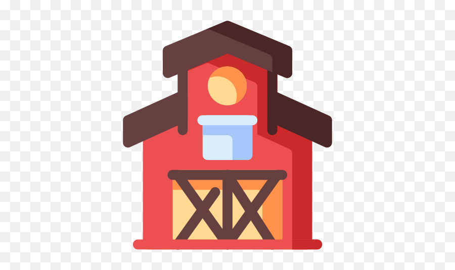 Barn House Farming Farm Stall Cowshed Shed Free Icon Emoji,Emoticon For Shed