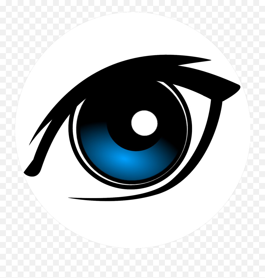 Anime Eye Svg Vector Anime Eye Clip Art - Svg Clipart Emoji,¬¬ Eyes Anime Emoticon