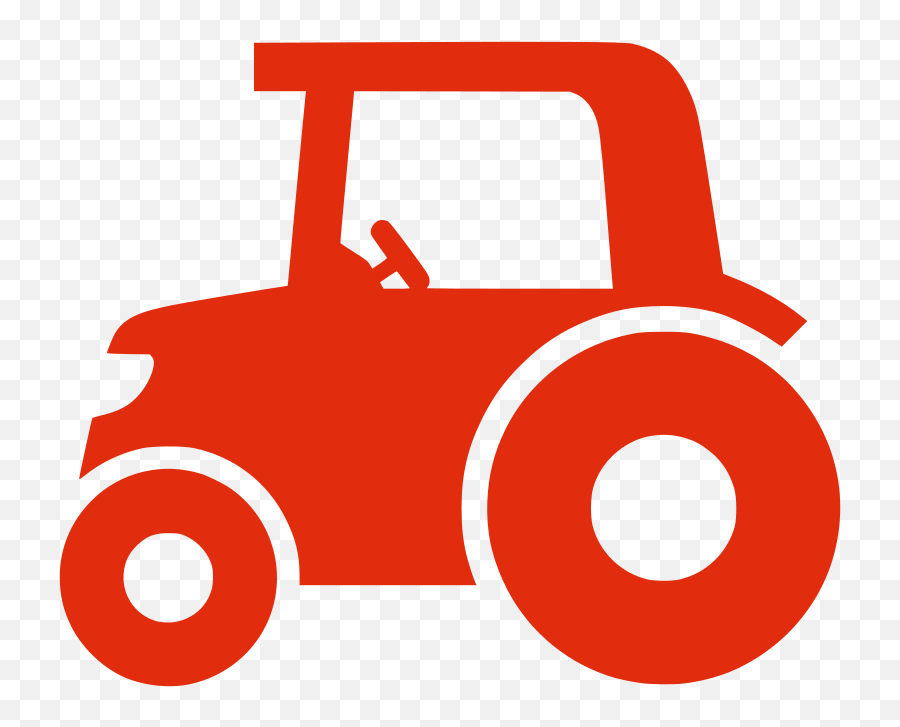 Tractor Png Silhouette - Tractor Icon Red Clipart Full Emoji,Emoji Tractor Icons That Move