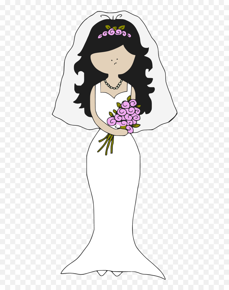Bride - Clipart Bride Transparent Cartoon Jingfm For Women Emoji,Emoji House Bride