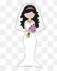 Bride - Clipart Bride Transparent Cartoon Jingfm For Women Emoji,Emoji House Bride