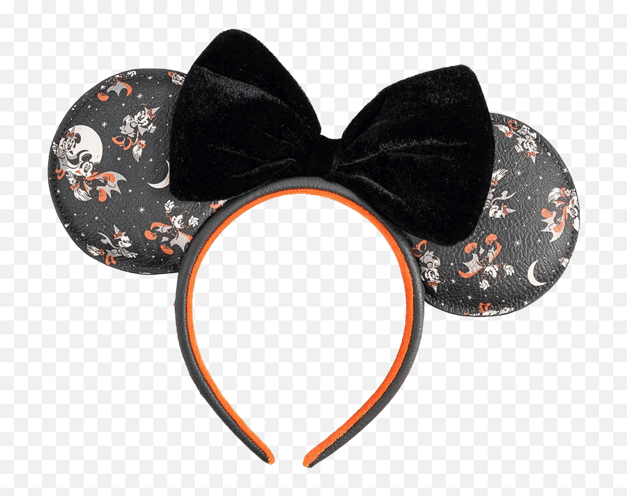 Loungefly Halloween Headband Mickey Ears Emoji,Micjey Ears Emoticon