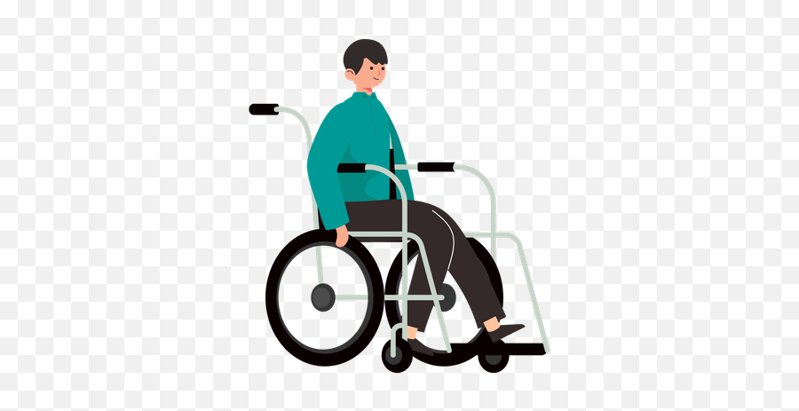 Handicap Icon - Download In Line Style Emoji,Wheelchair Emojio