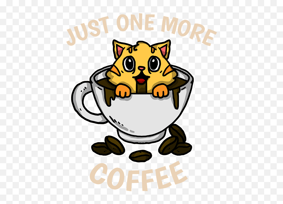 One More Coffee Cute Coffee Cup Cat Fleece Blanket Emoji,Bang Emoji