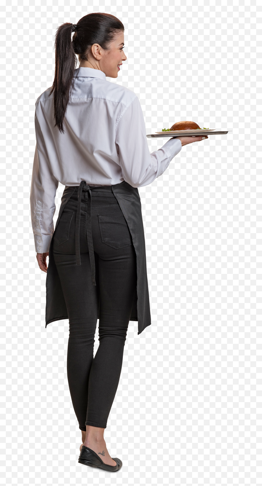 Waitress - Waiter People Png Transparent Png Original Bow Emoji,Waiter Emoji