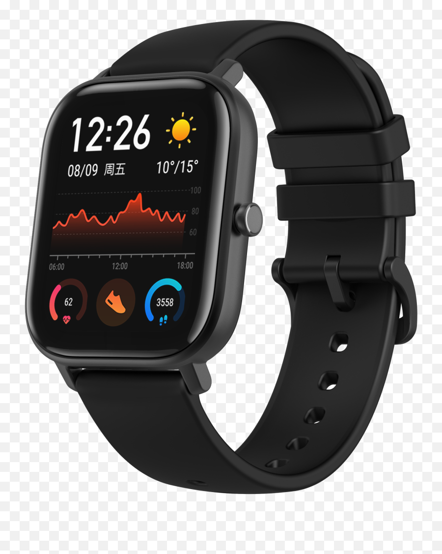 Amazfit Gts 165 Inch Amoled Display Gps Smart Watch - Xiaomi Amazfit Gts Emoji,Emotion Sensor Cat Ears