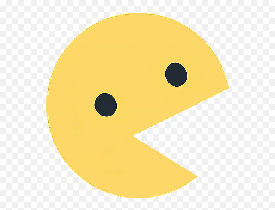 Pacman Emoji Sticker - Dot,Pac-man Emoji