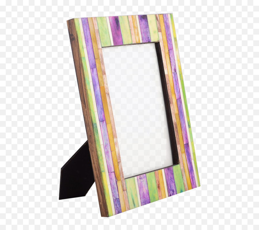 Multicolor Bone U0026 Horn Photo Frame - Picture Frame Emoji,Purple Horn Emoji