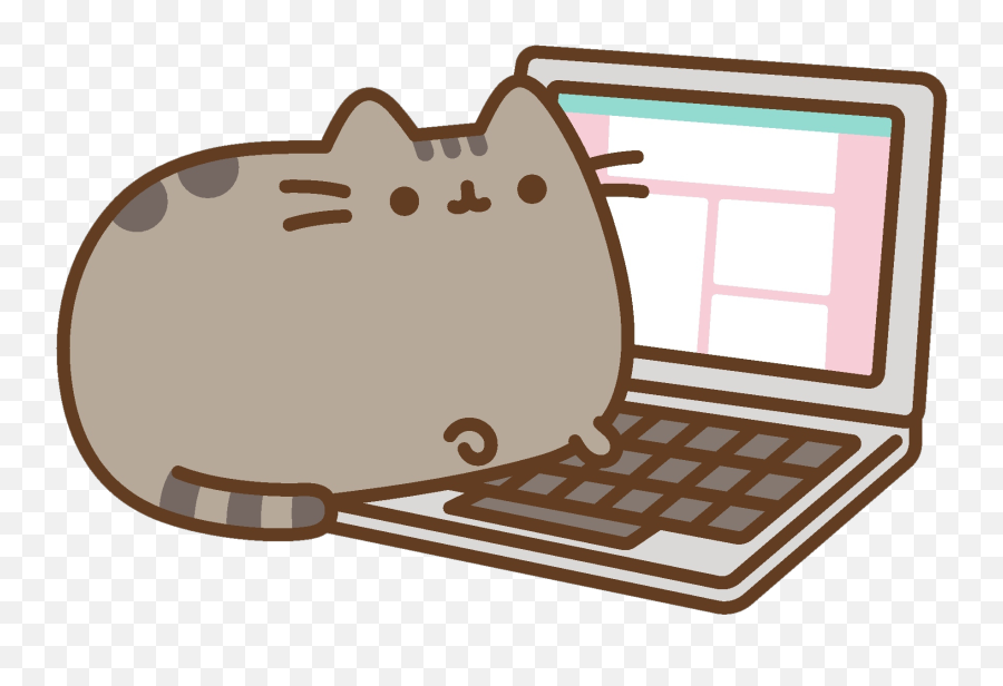 Transparent Background Pusheen Gif - Pusheen Gif Png Emoji,Pusheen The Cat Emoji