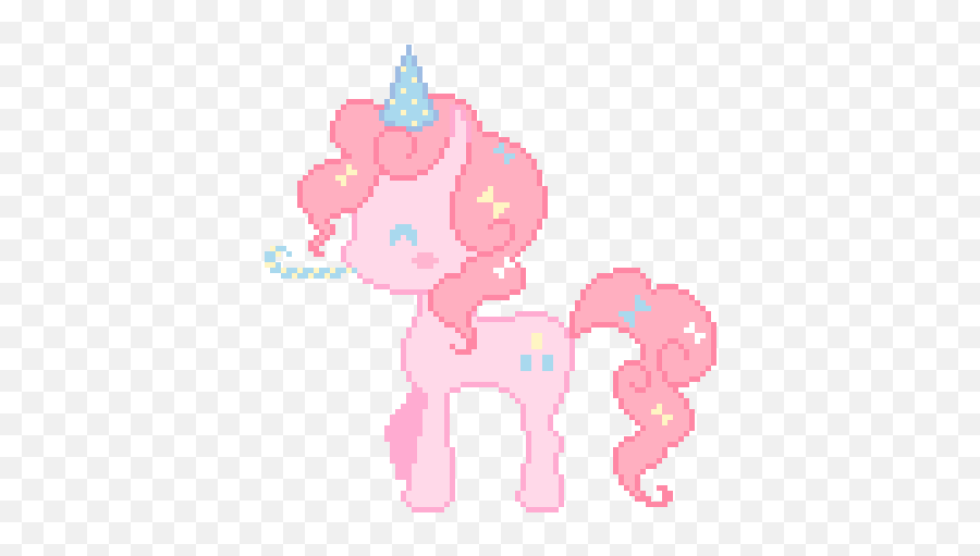 Cute Drawings Pixel Art - My Little Pony Pinkie Pie Kawaii Emoji,Pinkie Pie Emoji