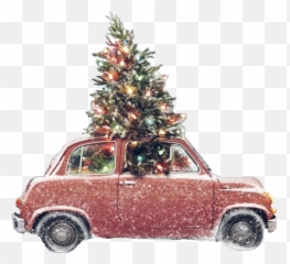 Winter Car Christmas Tree Sticker - Aesthetic Christmas Emoji,How To Make A Christmas Tree Emoji