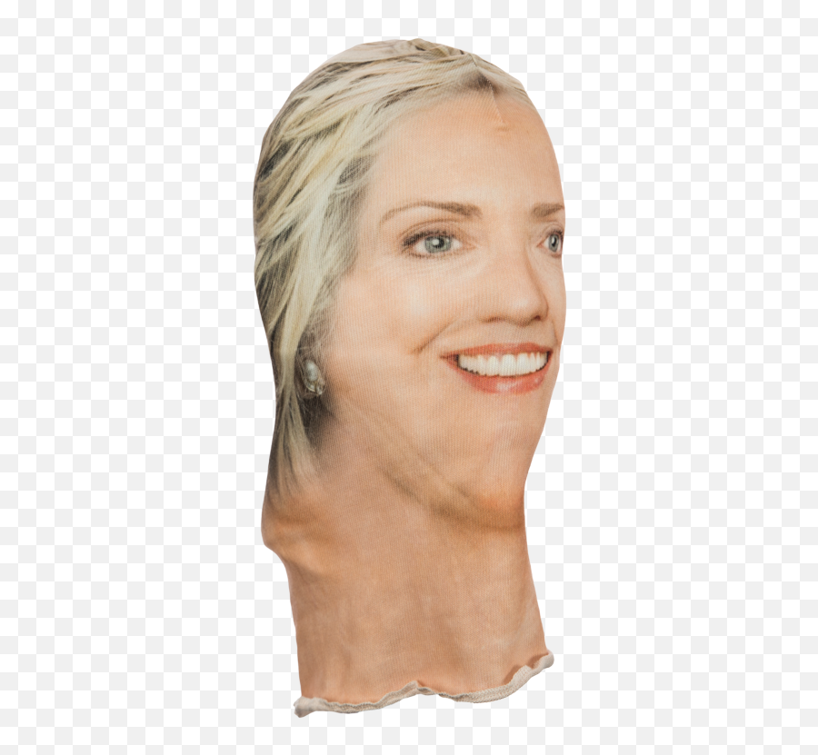 Hilary Mask - Hair Design Emoji,Emojis Hilary Clinton