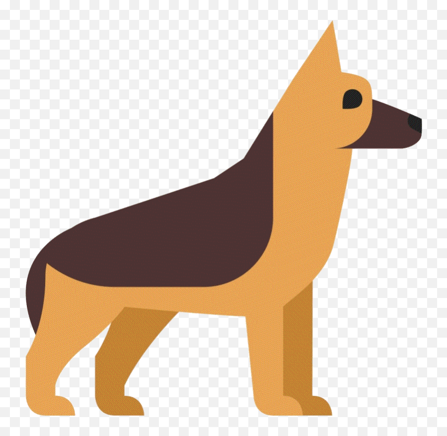 German Shepherd Png - Clipart German Shepherd Cartoon Emoji,Dogs Display Human Emotions