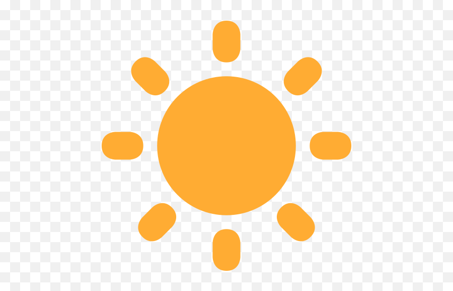 Sticker Style Weather Icon Png Download Free Vector3d - Sun Weather Forecasting Emoji,Twitter Emoji