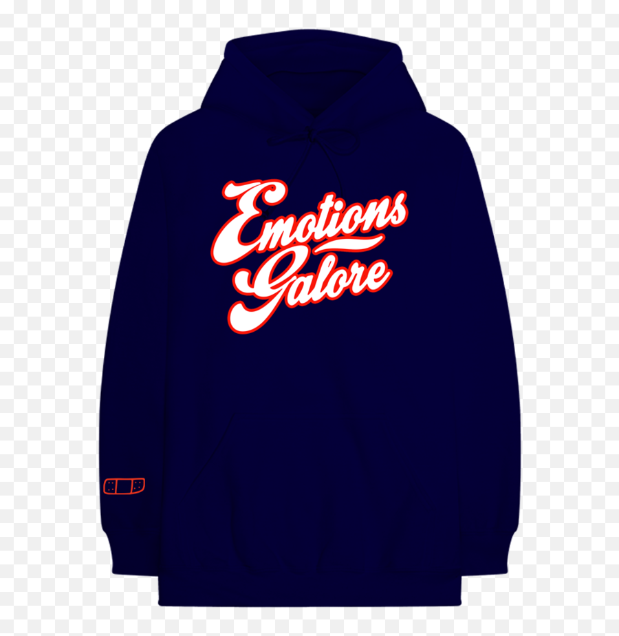 Emotions Galore Hoodie - Long Sleeve Emoji,Emotions On Sleeve Opposite