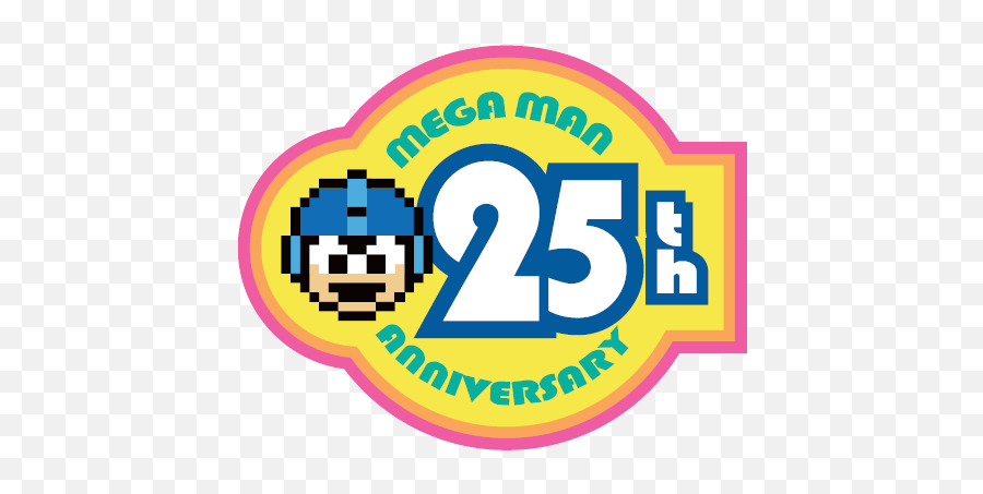 Sprites Inc - Exe Mega Man 25th Anniversary Logo Emoji,Megaman Battle Network 5 Emotion State