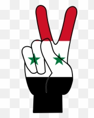 Clipart - Peace Syria Emoji,Syria Flag Emoji