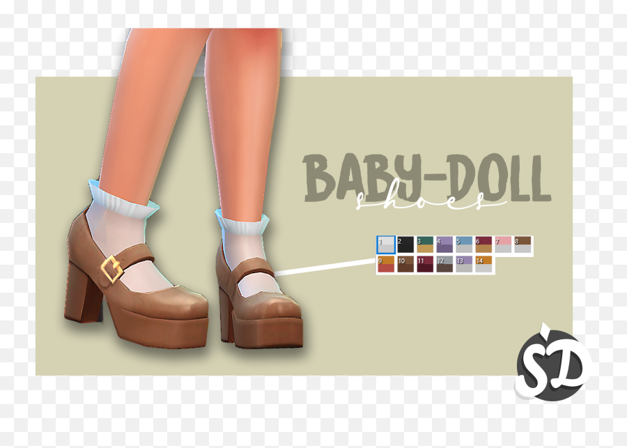 Sims 4 Sims 4 Cc Sims - Babydoll Shoes Sims 4 Cc Emoji,Skyrim Random Faical Emotions Mod