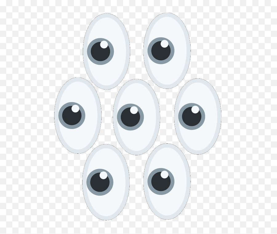 Gretchen Mcculloch On Twitter A Friend Made This Custom - Dot Emoji,Why Emoji Have Eyes On The Right