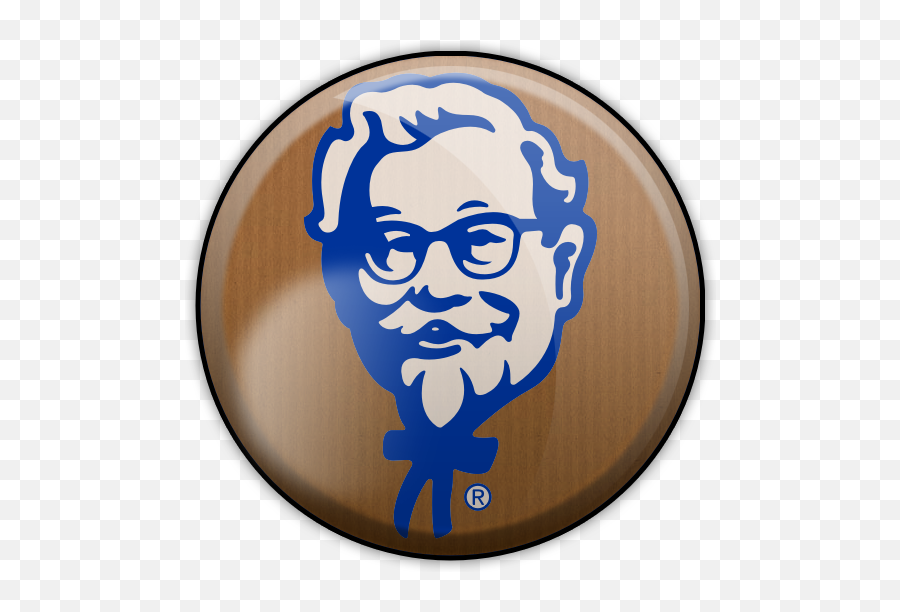 Colonel Sanders Icon - Barkerbadges Icons Softiconscom New Kfc Logo Emoji,Colonel Emoticon