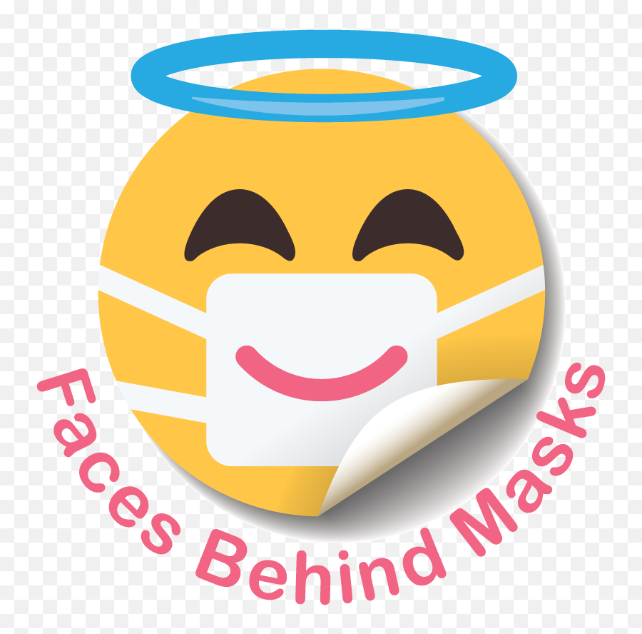 Faces Behind Masks - Happy Emoji,Scary Emoticon
