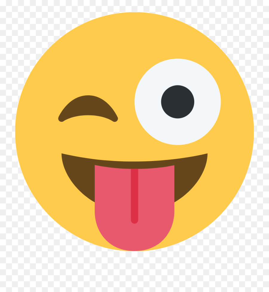 Crazy Emoji Meaning With Pictures From A To Z - Winking With Tongue Out Emoji,Think Emoji